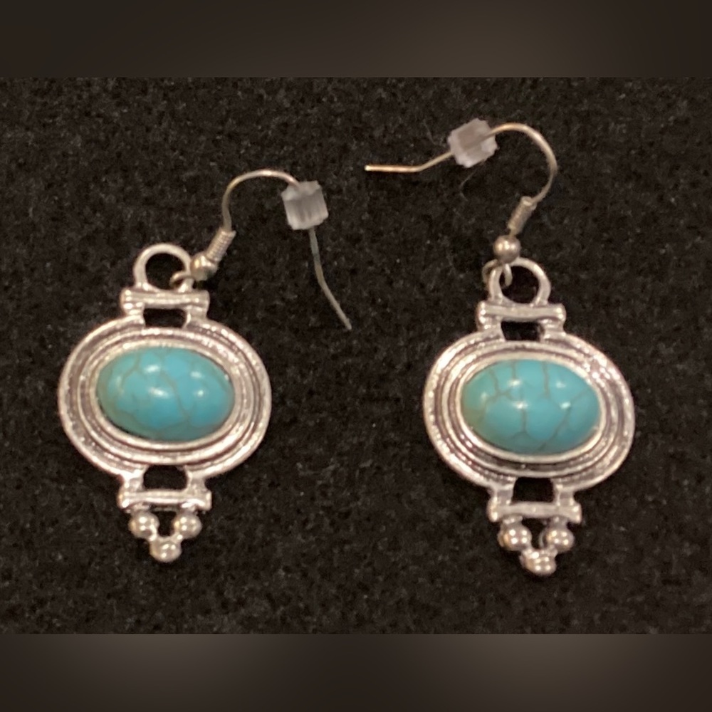 Hanging Turquoise earrings